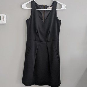 Ann Taylor LOFT Short Black Sleeveless Dress